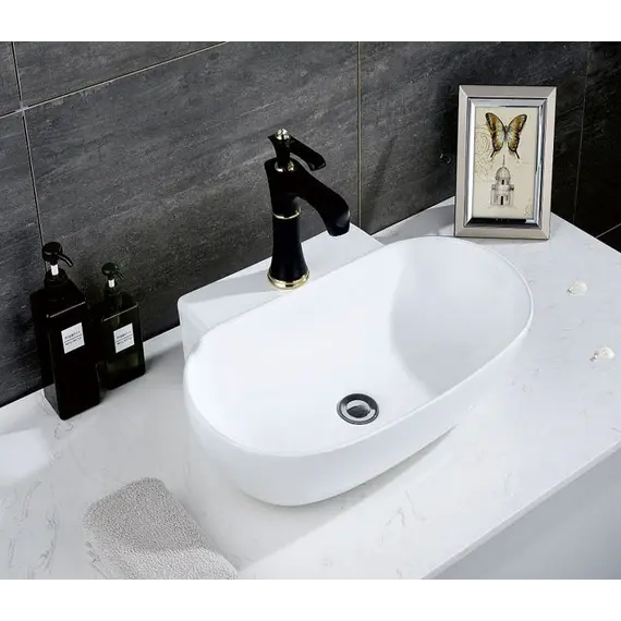 Раковина накладная овальная CeramaLux 9234