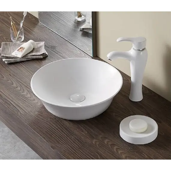 Раковина накладная круглая CeramaLux  9381