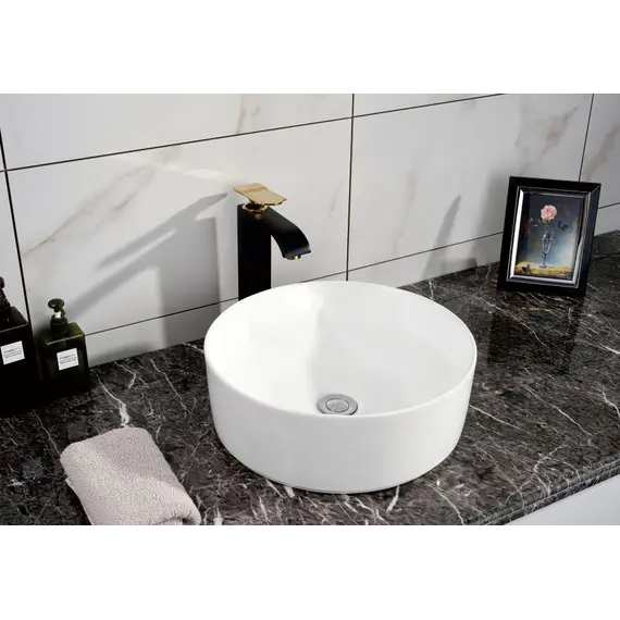 Раковина накладная круглая CeramaLux  9425