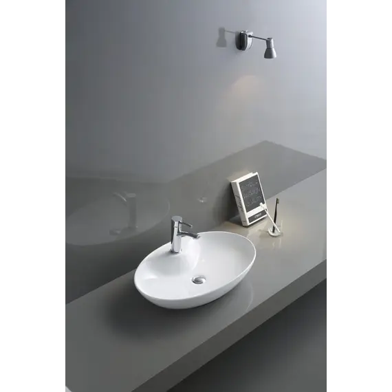 Раковина накладная овальная CeramaLux 9438