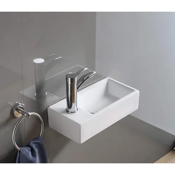 Умывальник накладной прямоугольный CeramaLux D1043