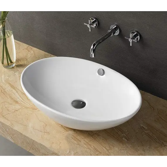 Умывальник овальный CeramaLux D1104