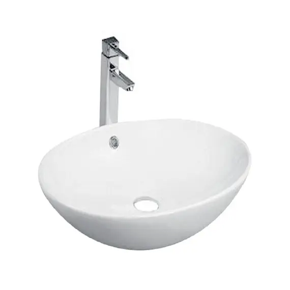 Умывальник овальный CeramaLux D1104