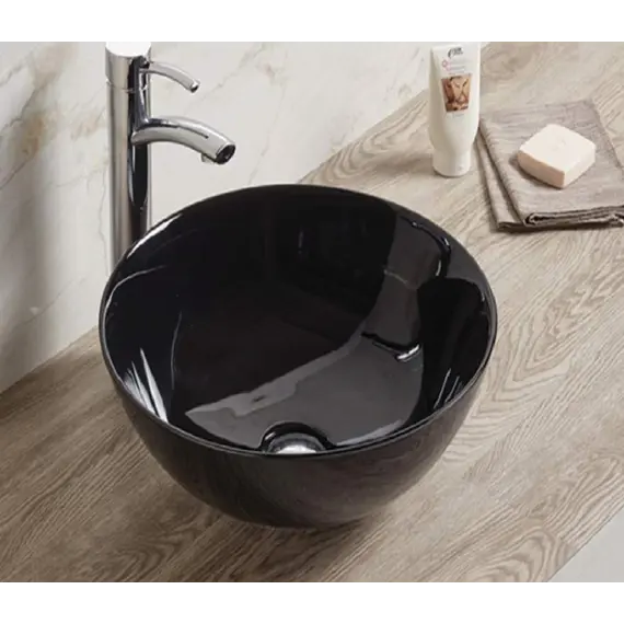 Раковина накладная круглая CeramaLux 104