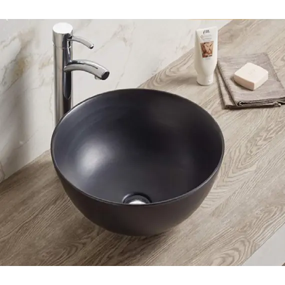 Раковина накладная круглая CeramaLux 104