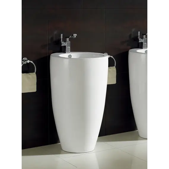 Раковина напольная круглая CeramaLux B133