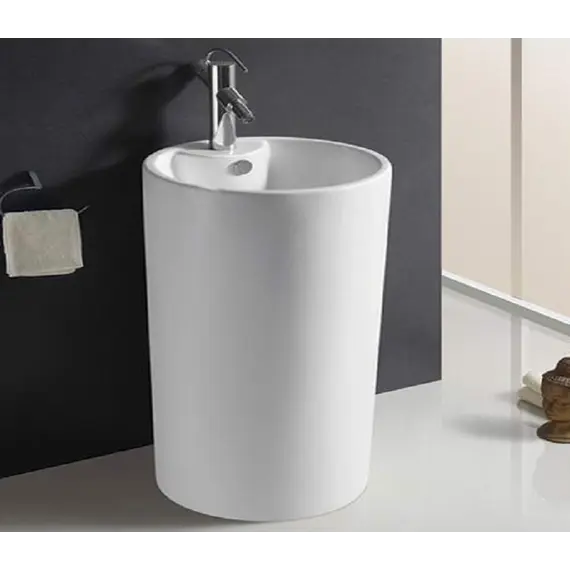 Раковина напольная круглая  CeramaLux NB135