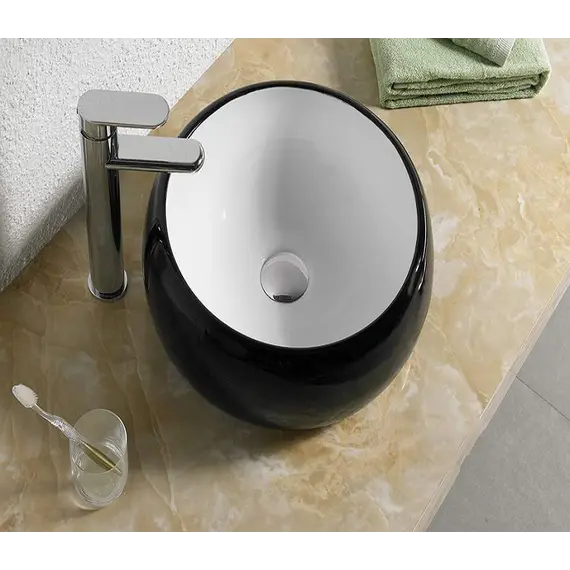 Раковина накладная овальная CeramaLux 5004