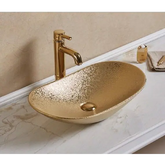 Раковина накладная овальная CeramaLux 7811