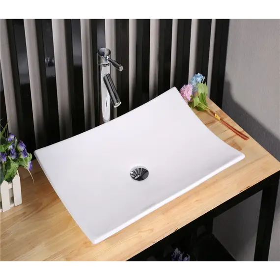 Раковина накладная прямоугольная CeramaLux 78123