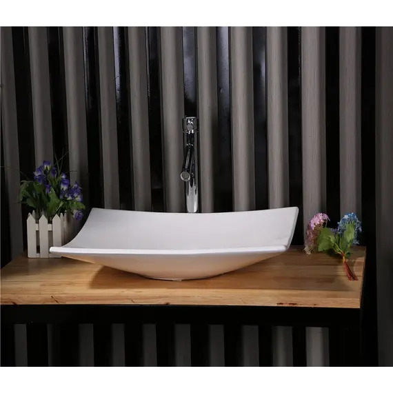 Раковина накладная прямоугольная CeramaLux 78123