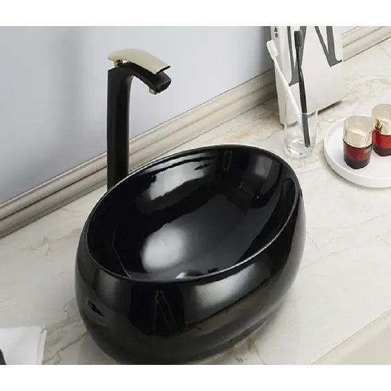 Раковина накладная овальная CeramaLux 78455