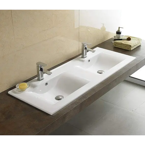 Раковина врезная прямоугольная CeramaLux YJ809