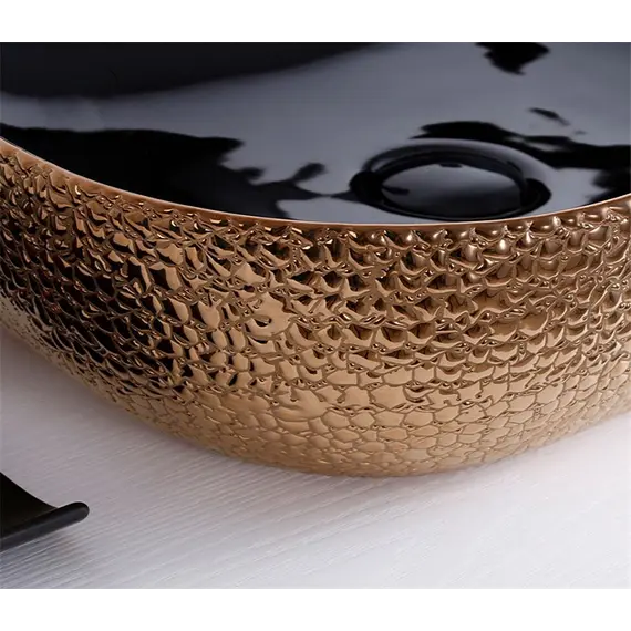 Раковина накладная прямоугольная CeramaLux LuxeLine  D1302H