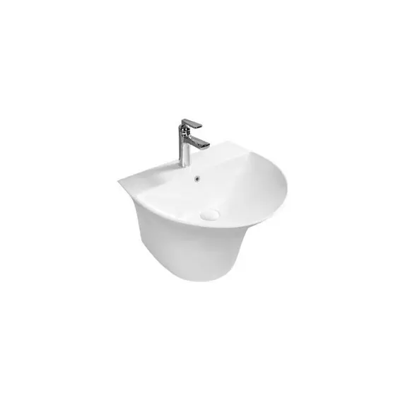 Умывальник подвесной полукруглый CeramaLux NB165