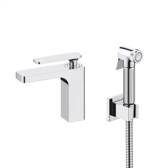 Смеситель для раковины с гигиеническим душем Timo Torne 4360/00G