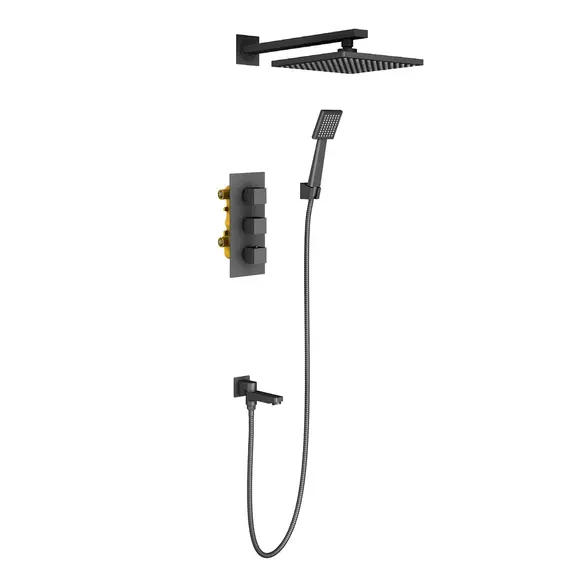 Душевая система встроенная с термостатом Timo Tetra-thermo SX-0199