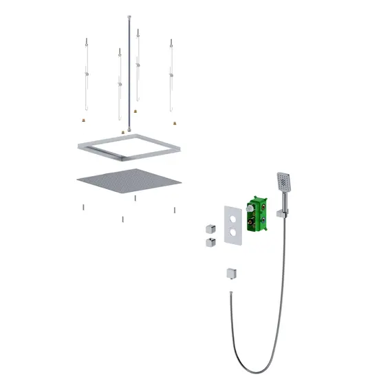 Душевая система встроенная с термостатом Timo Petruma SX-5029