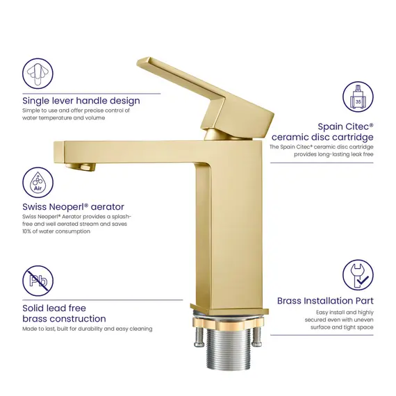 Смеситель для раковины Timo Selene 2061/17F