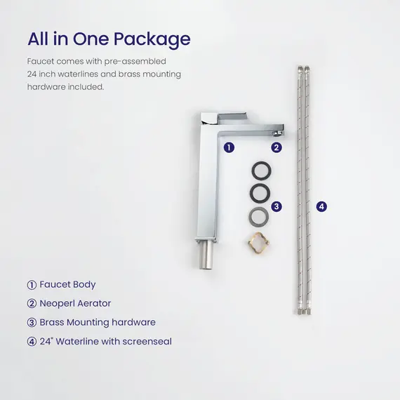 Смеситель для раковины-чаши Timo Selene 3061/00F