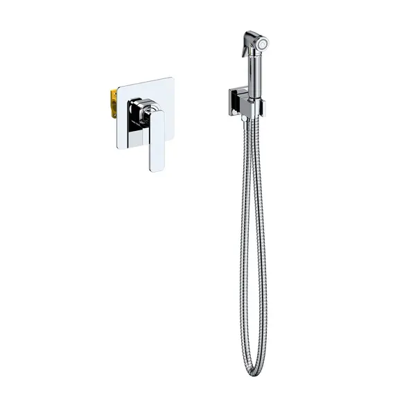 Смеситель встроенный с гигиеническим душем Timo Torne 4389/00SM