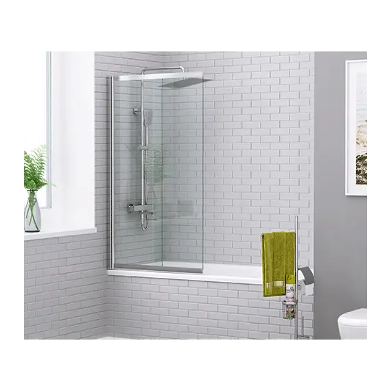 Стеклянная шторка WasserKRAFT Main матовое/хром