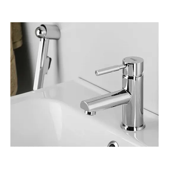 Смеситель для умывальника с гигиенической лейкойWasserKRAFT Main 4100 4108