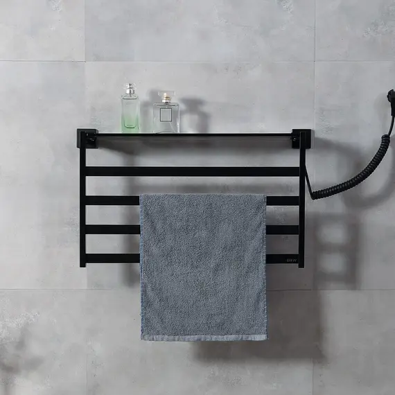 Электрический полотенцесушитель Black&White N-333W/B