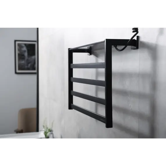 Электрический полотенцесушитель Black&White N-333W/B