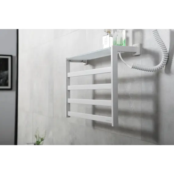 Электрический полотенцесушитель Black&White N-333W/B