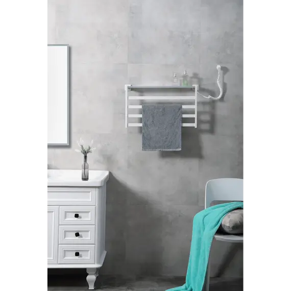 Электрический полотенцесушитель Black&White N-333W/B