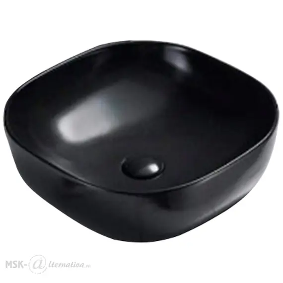 Раковина для ванной накладная квадратная CeramaLux 78107МВ