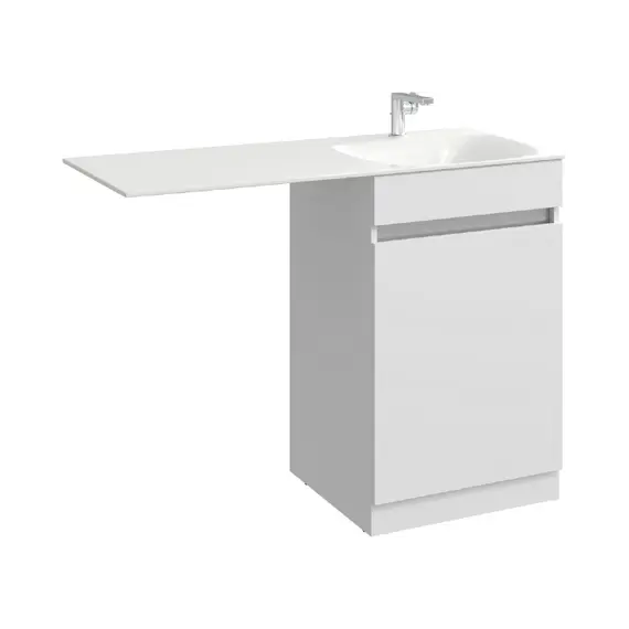 Тумба напольная с корзиной для белья AQWELLA Форма