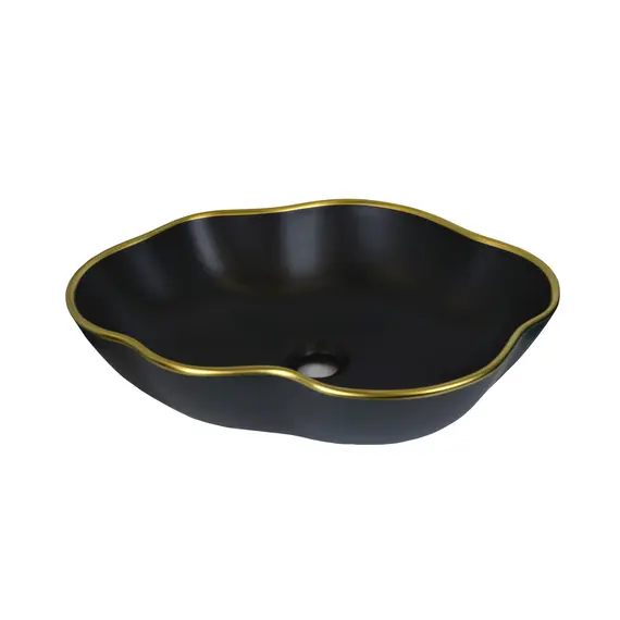 Раковина-чаша  Bronze De Luxe Black Orchid