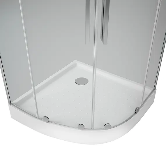 Душевой уголок  Alvaro Banos Toledo S90.20 Cromo 90х90 прозрачное, без поддона, четверть круга