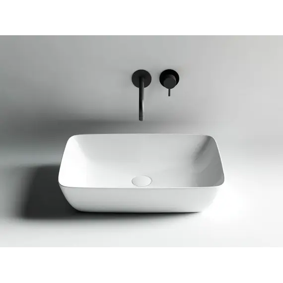 Умывальник чаша накладная прямоугольная Ceramica Nova FORM CN2003