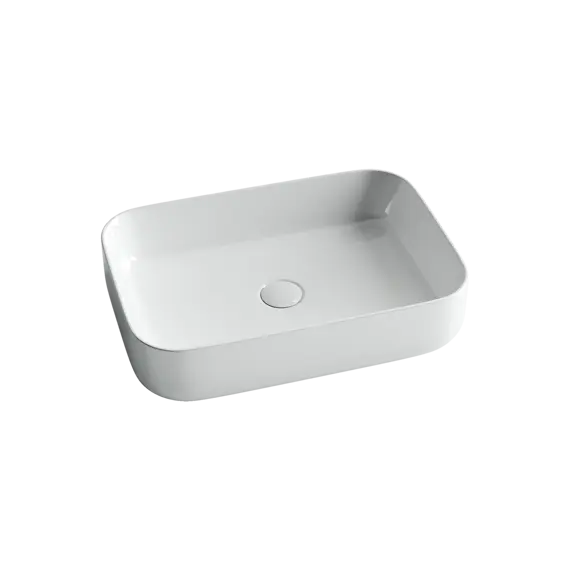 Умывальник чаша накладная прямоугольная Ceramica Nova Element CN5004
