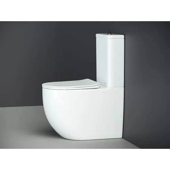 Напольный пристенный унитаз Ceramica Nova Mia CN1801