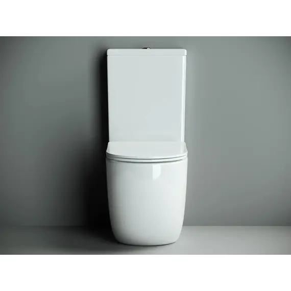 Напольный пристенный унитаз Ceramica Nova Metropol Rimless CN4001