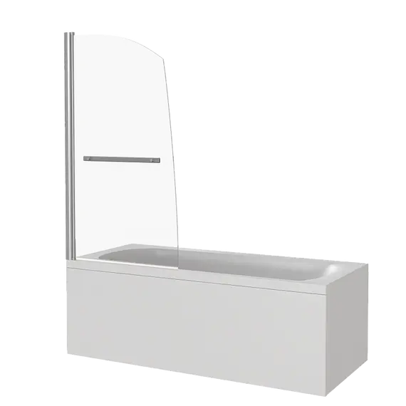 Шторка для ванны Good Door SCREEN R/R-HT-80-C-CH  80*140