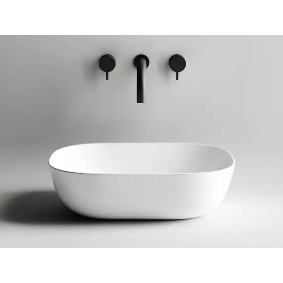 Умывальник чаша накладная прямоугольная Ceramica Nova Element CN6009