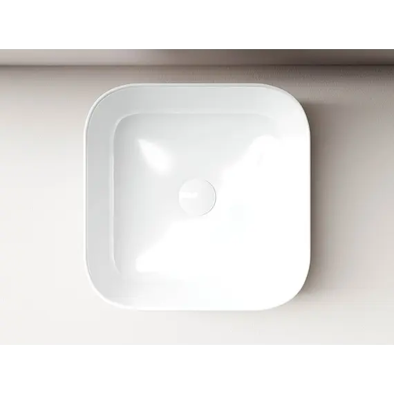 Умывальник чаша накладная квадратная Ceramica Nova Element CN6012