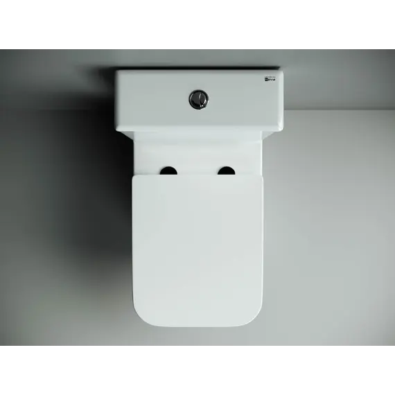 Напольный пристенный унитаз  Ceramica Nova Cubic CN1803