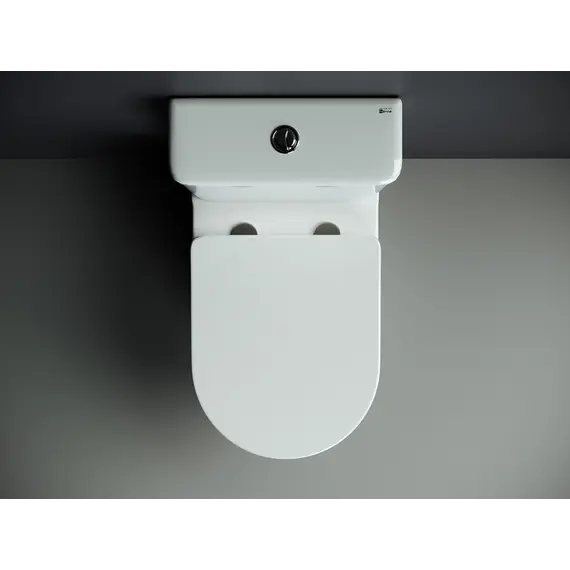 Напольный пристенный унитаз Ceramica Nova Mia CN1801