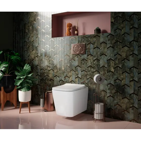 Подвесной унитаз  Ceramica Nova Cubic CN1806