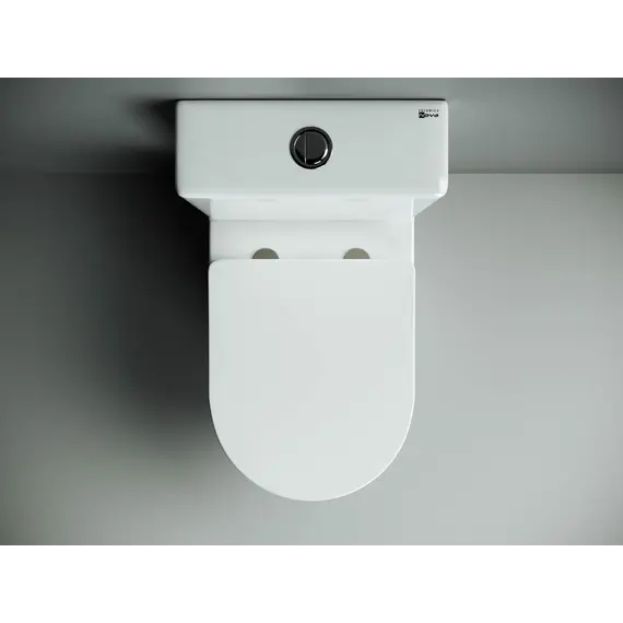 Напольный пристенный унитаз Ceramica Nova Metropol Rimless CN4001