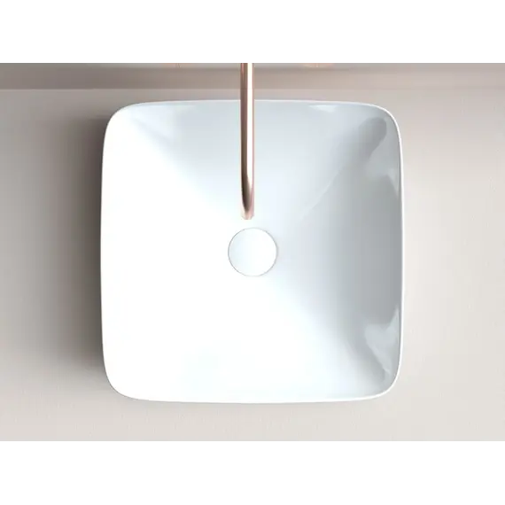 Умывальник чаша накладная квадратная Ceramica Nova FORM CN2002