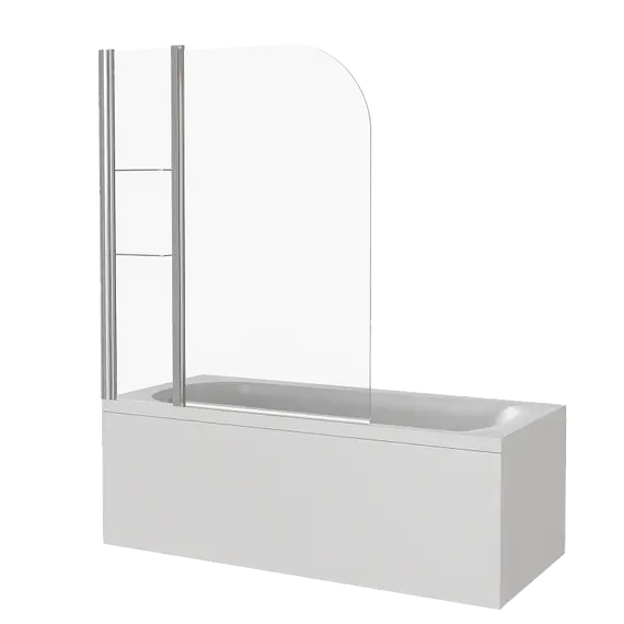 Шторка для ванны Good Door SCREEN 100*140  HS-100-C-CH