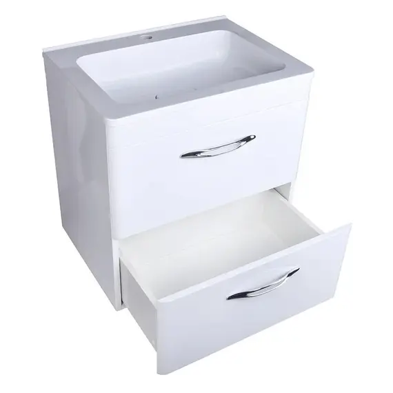 Тумба подвесная с раковиной Style Line Каре