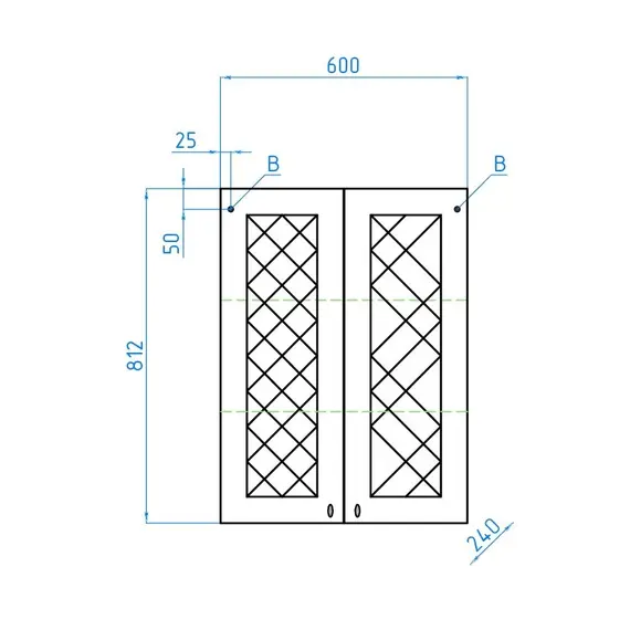 Подвесной шкаф Style Line Канна